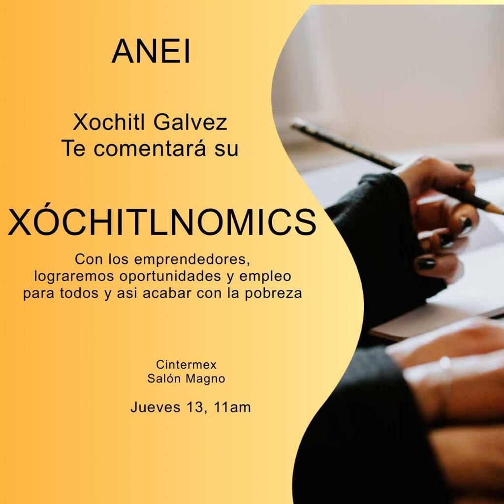 Flyer Xochitlnomics Cintermex - 13 jul 2023