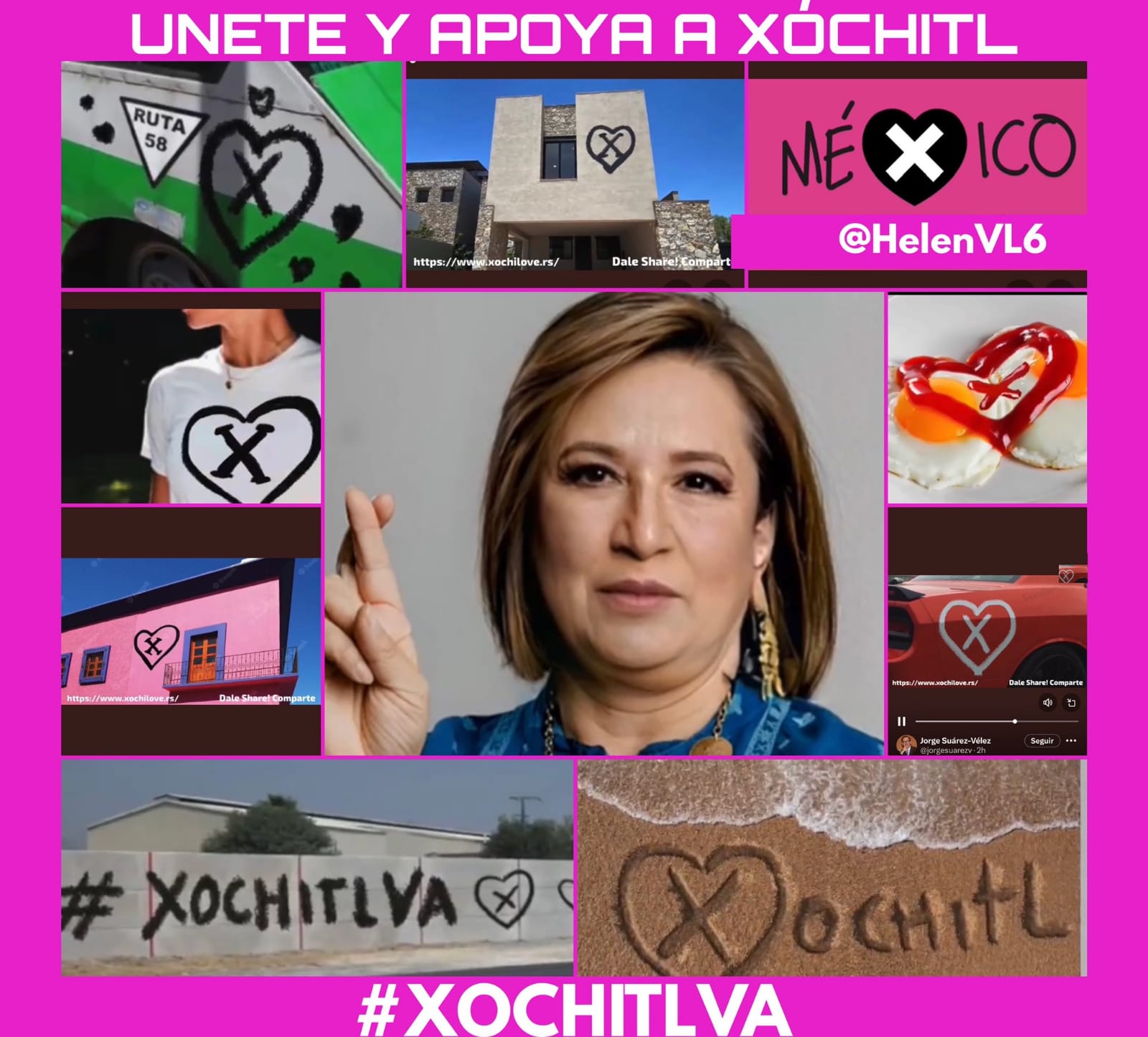 Xóchitl Va Collage